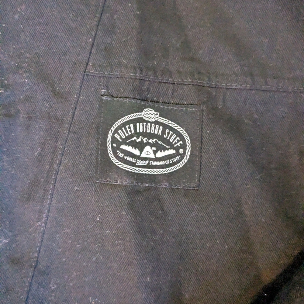 Poler Black Hooded Jacket - Picture 3 of 9